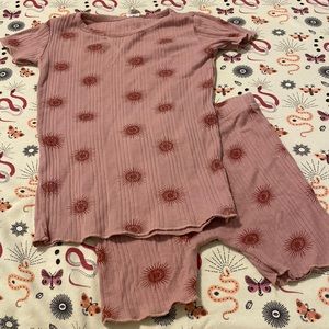 Kate quinn purple suns pj set